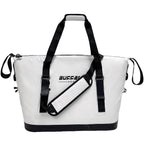 37QT Fish Cooler Bag With Fishing Rod Holder